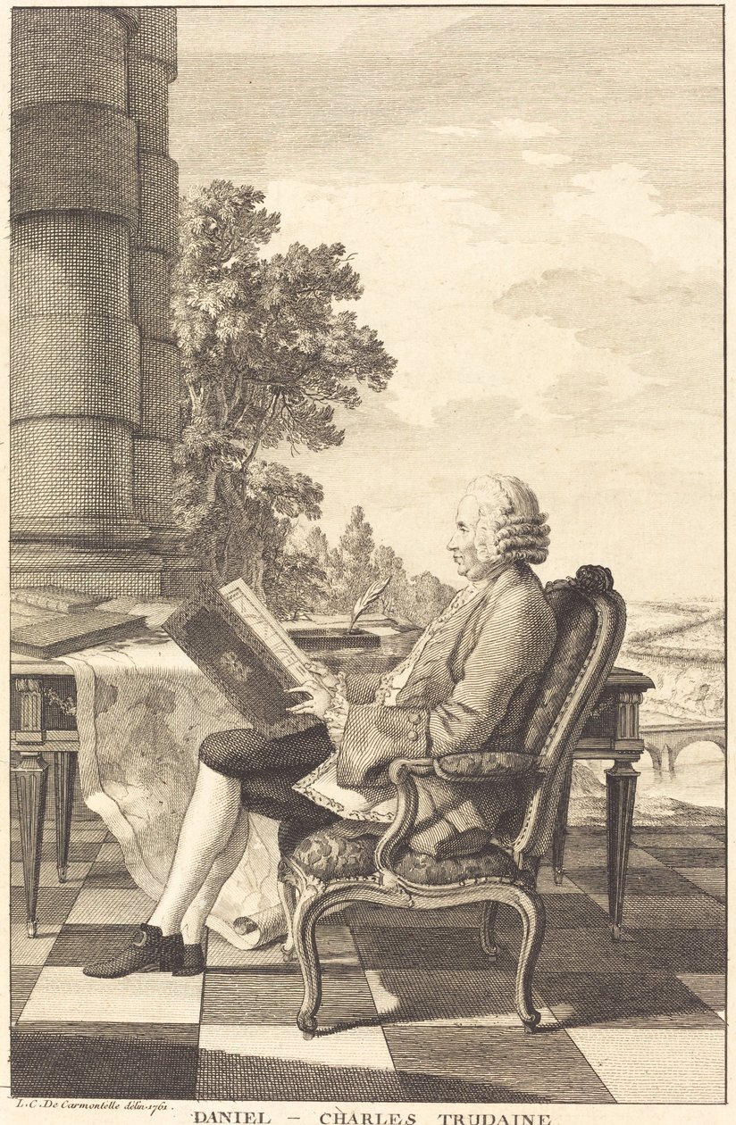 Daniel-Charles Trudaine, c. 1761. autorstwa Unbekannt