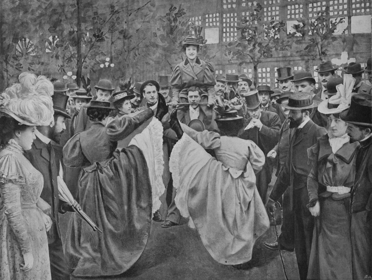 W ogrodzie Moulin-Rouge, 1900 autorstwa Unbekannt