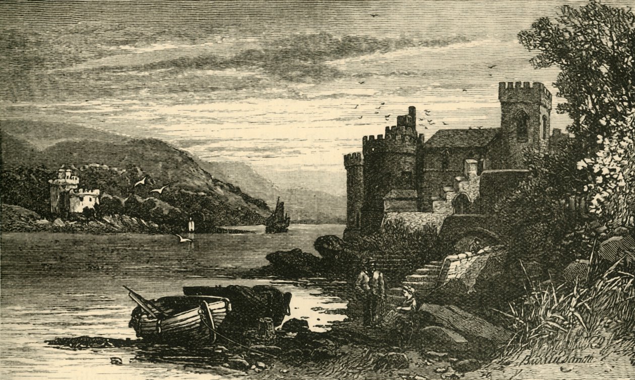 Zamek Dartmouth, 1898. autorstwa Unbekannt
