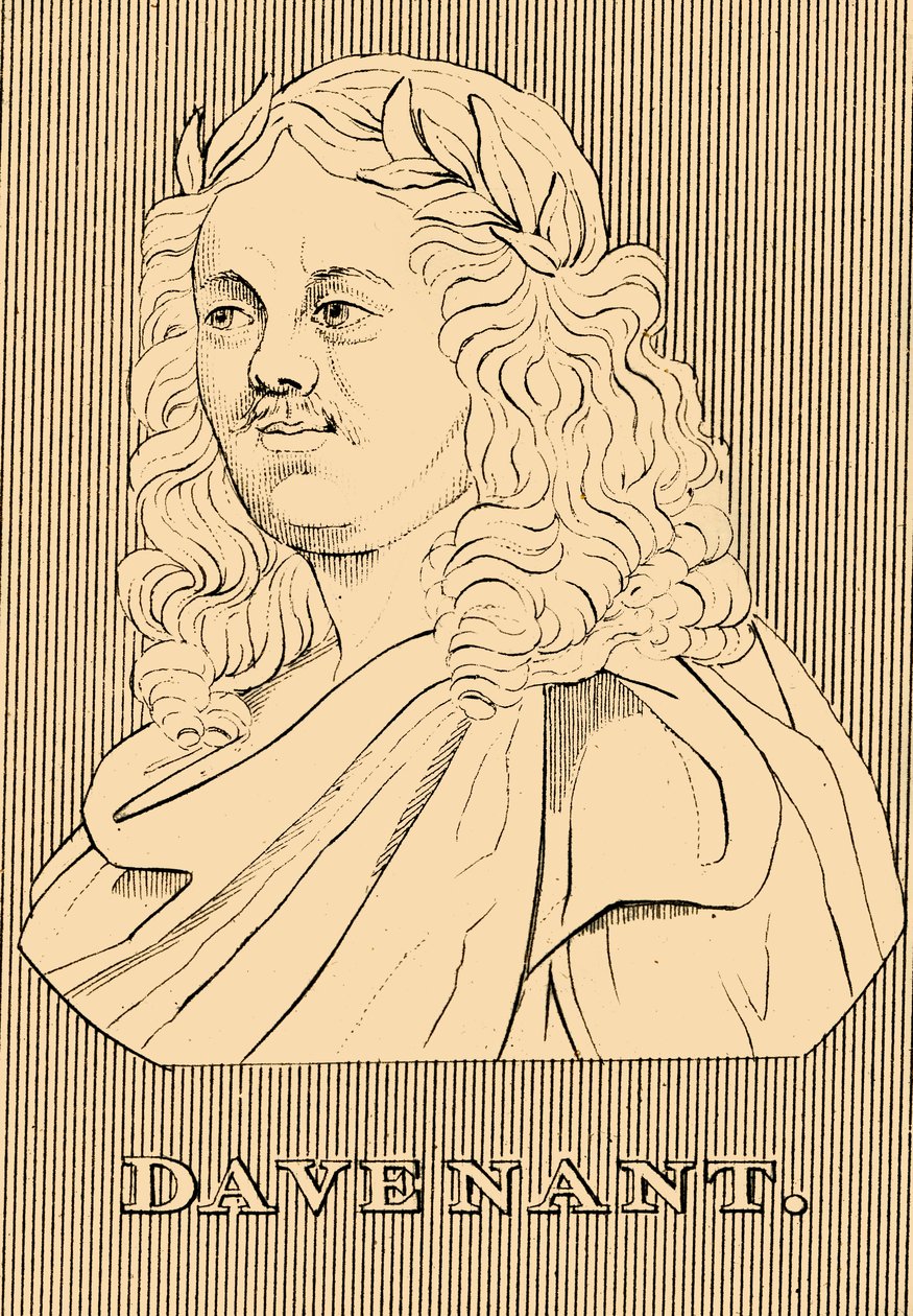 Davenant, 1606-1668, 1830. autorstwa Unbekannt