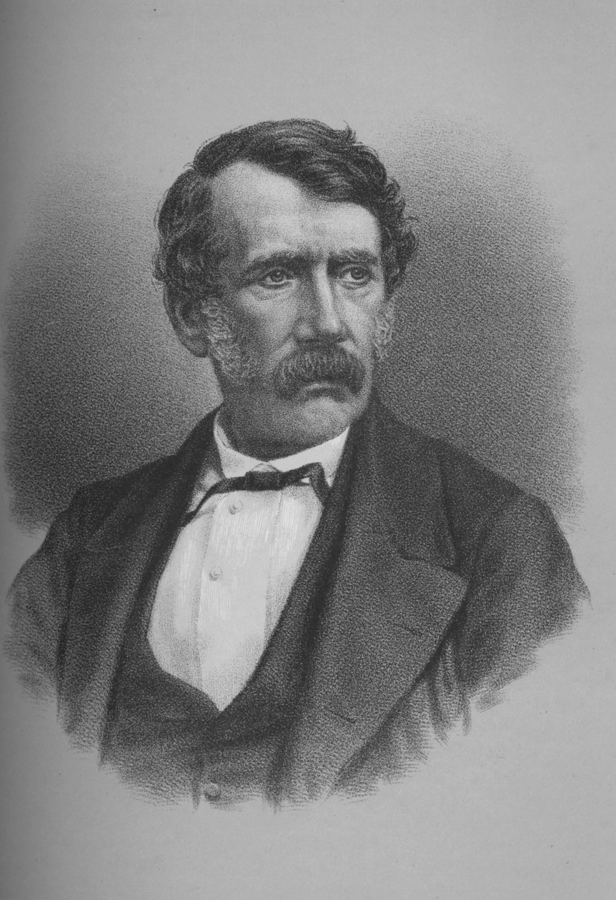 David Livingstone, szkocki misjonarz i afrykański odkrywca, lata 60. 1883 r. autorstwa Unbekannt