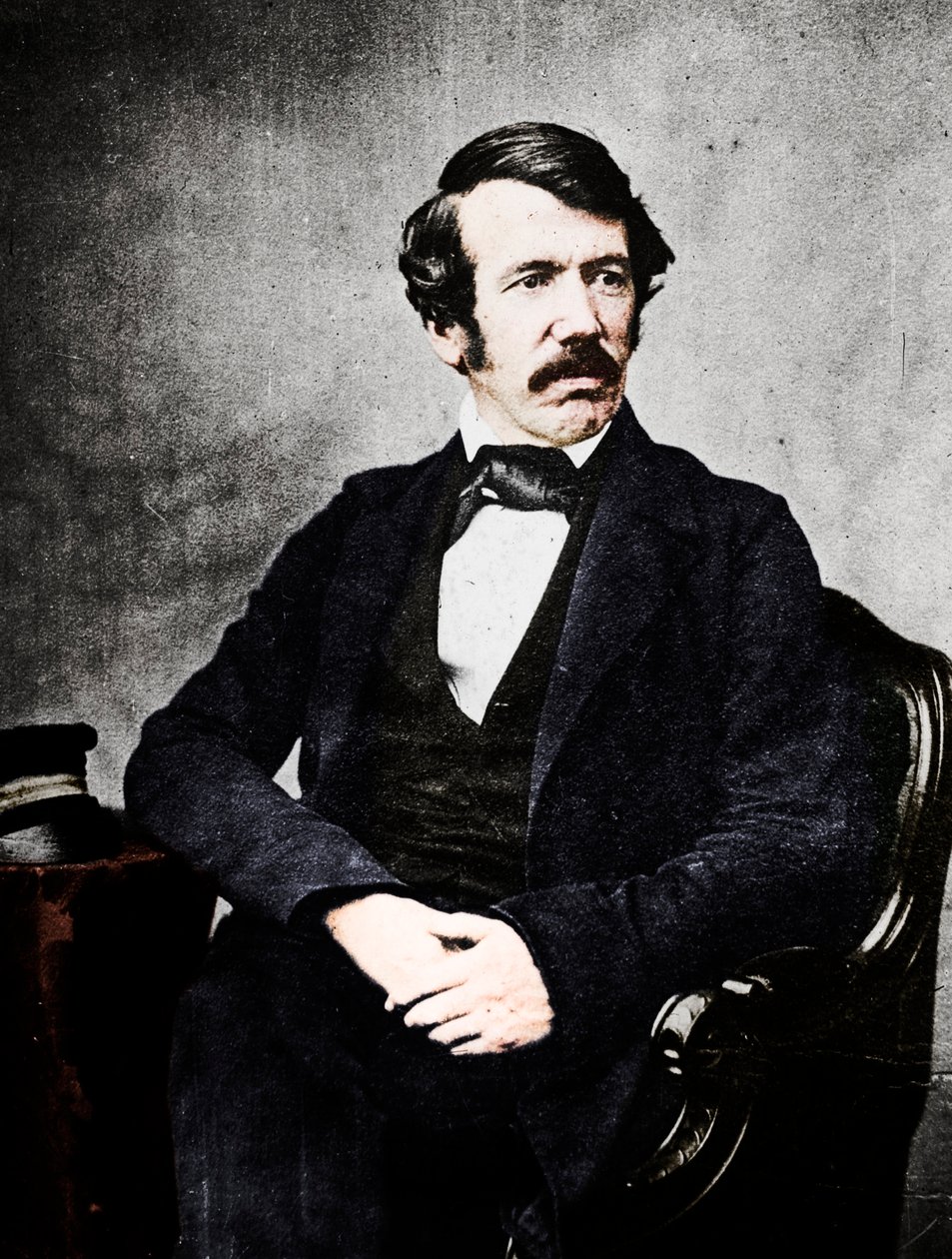 David Livingstone, szkocki misjonarz i odkrywca, XIX wiek autorstwa Unbekannt