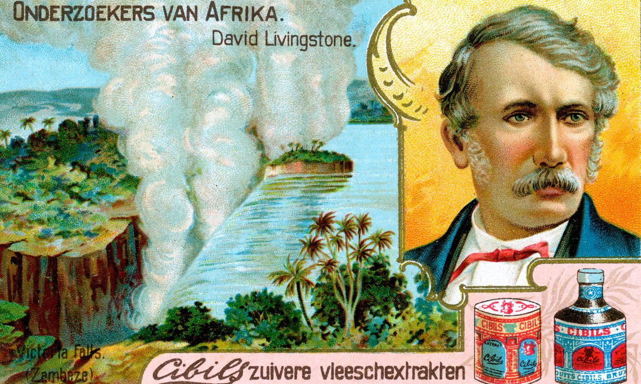 David Livingstone, szkocki misjonarz, ok. 1900 autorstwa Unbekannt