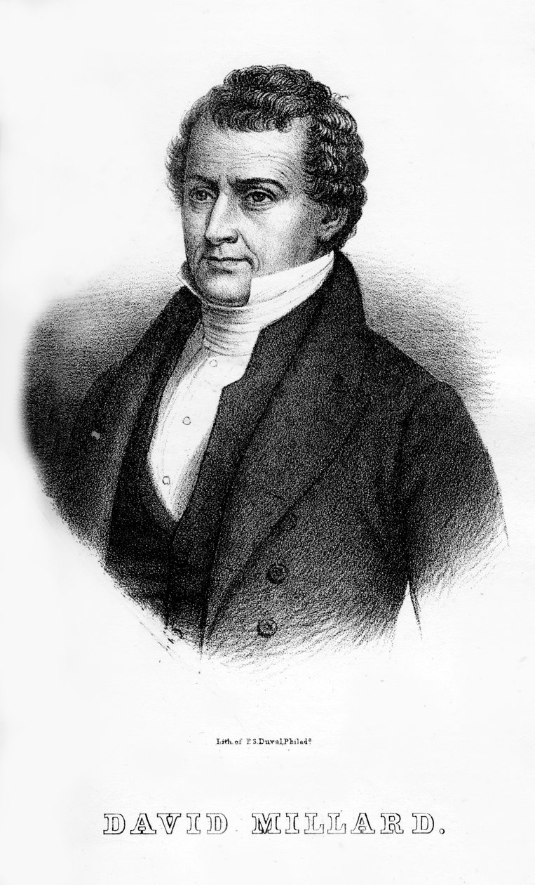 David Millard, 1854 autorstwa Unbekannt