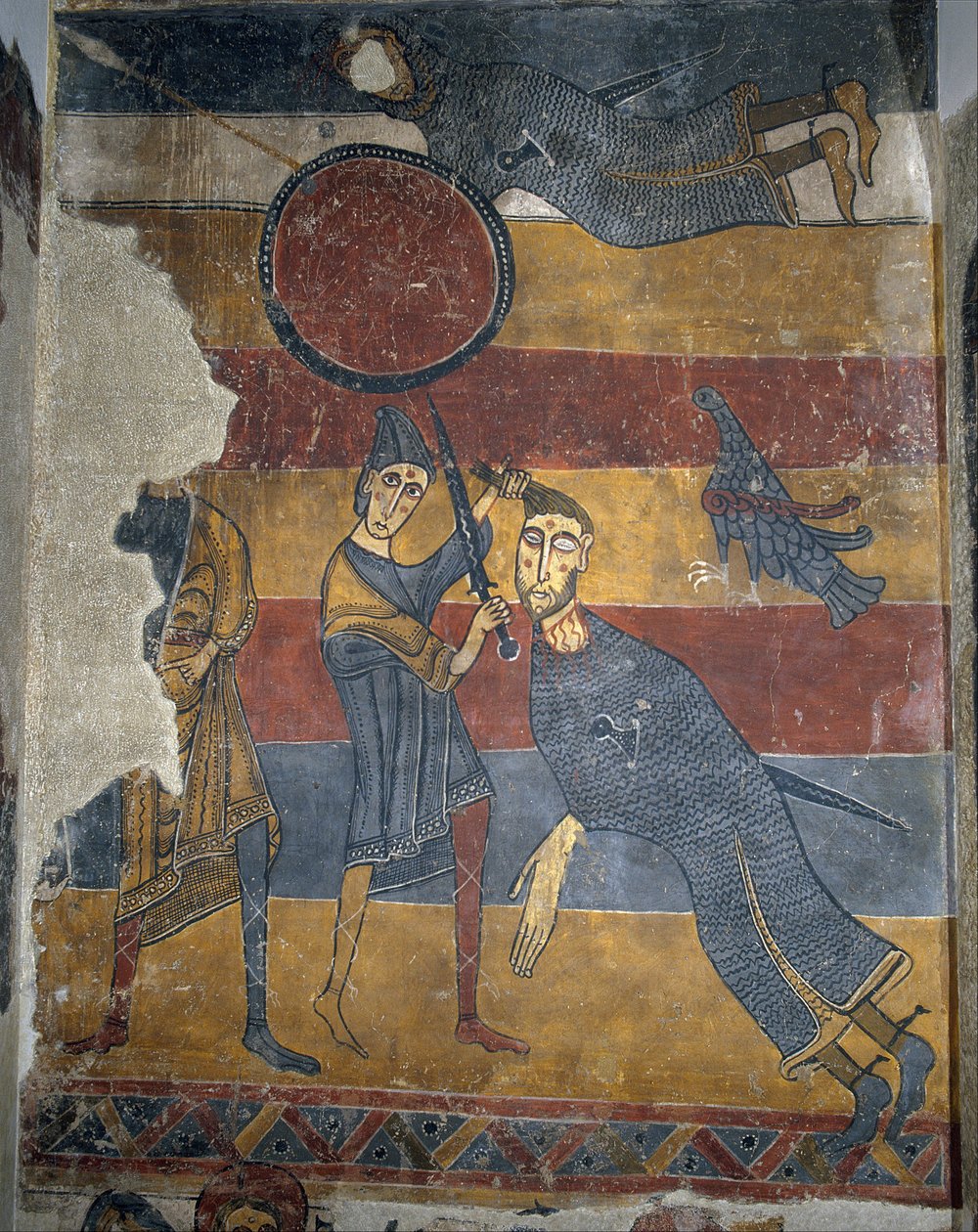 Dawid i Goliat z Santa Maria de Taüll autorstwa Unbekannt