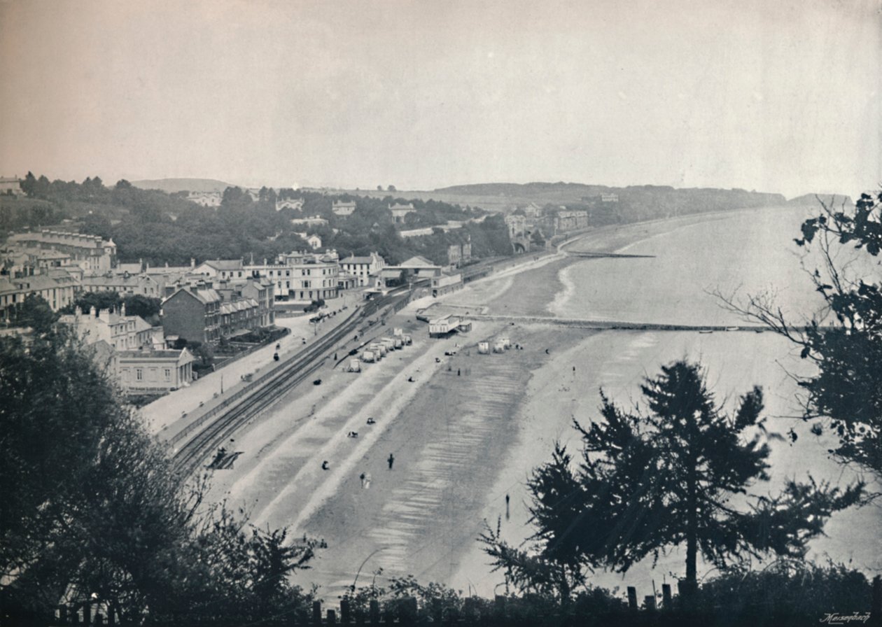 Dawlish - Widok ogólny, 1895 autorstwa Unbekannt