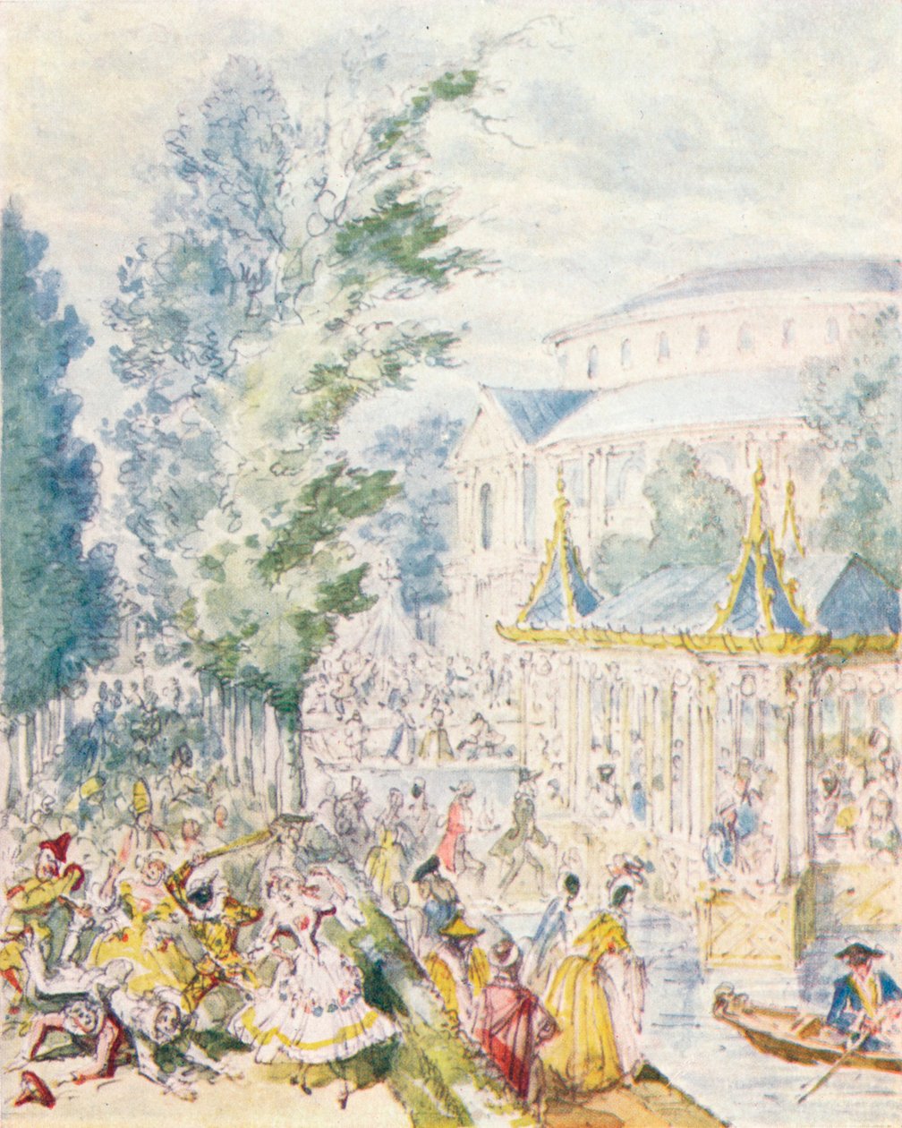 Masquerade Day w Ranelagh Gardens, 1842, 1903. autorstwa Unbekannt
