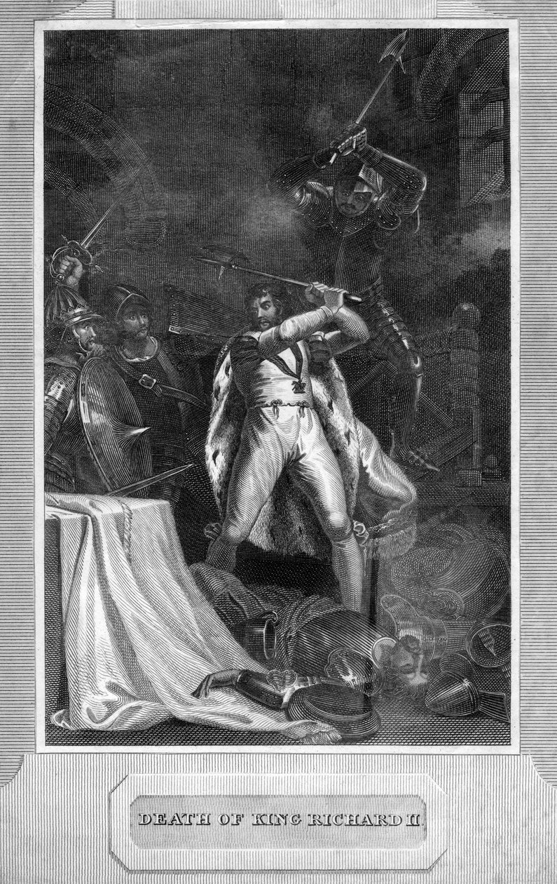 Śmierć króla Ryszarda II, 1400 autorstwa Unbekannt