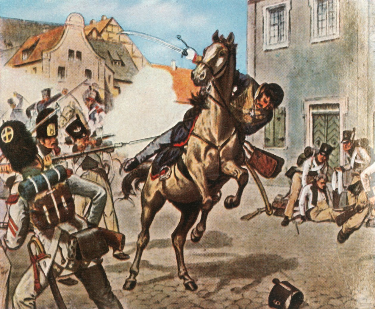 Śmierć majora von Schilla, 31 maja 1809, 1936. autorstwa Unbekannt