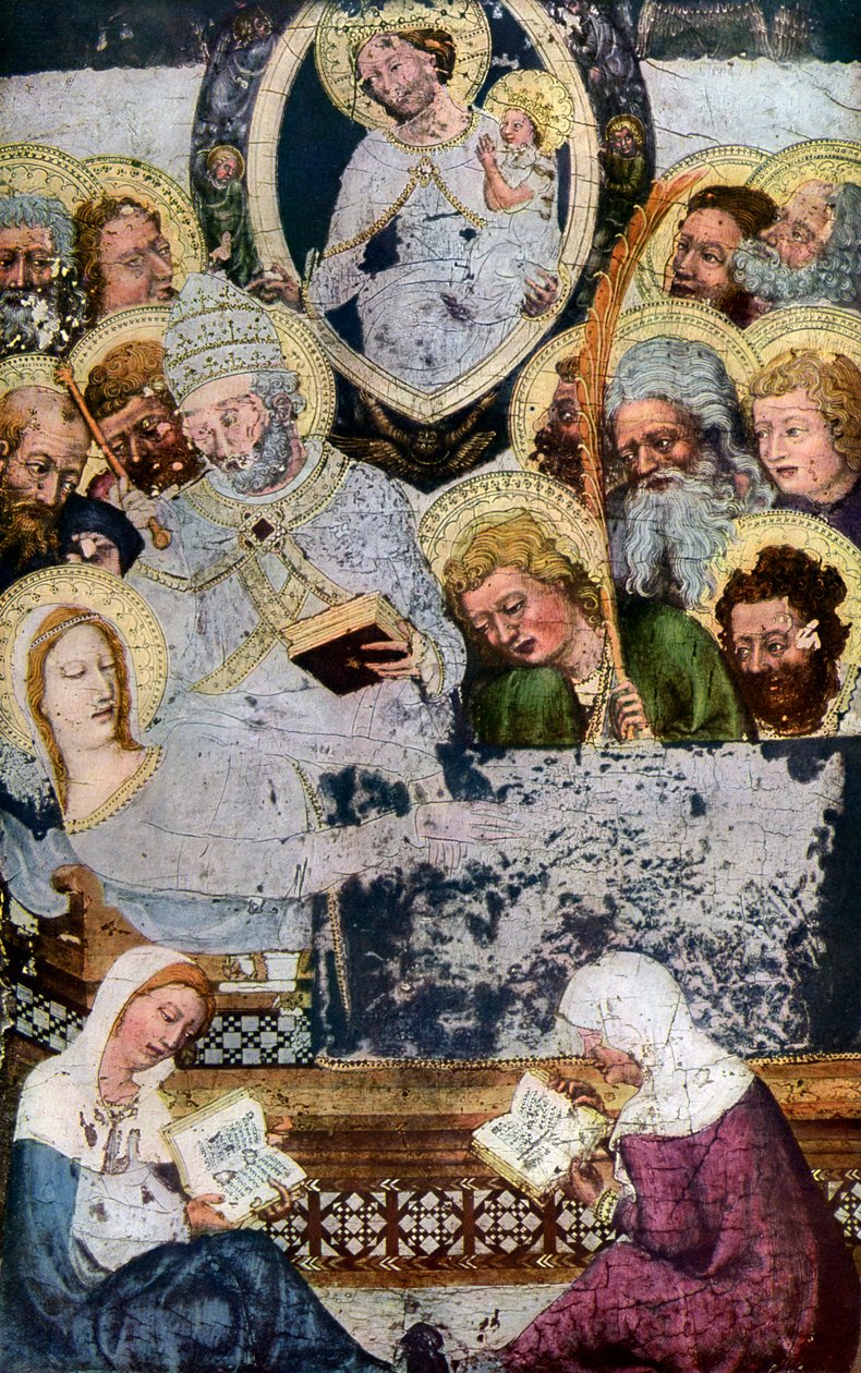 Śmierć Marii Panny, c1360 1955 autorstwa Unbekannt