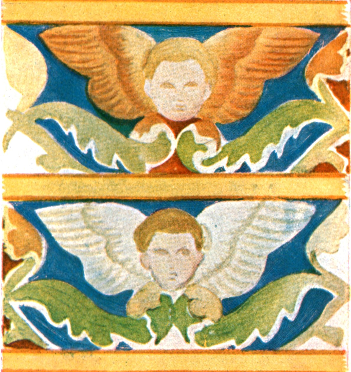 Dekoracja w Bazylice św. Franciszka, Asyż, Włochy, 1928. autorstwa Unbekannt
