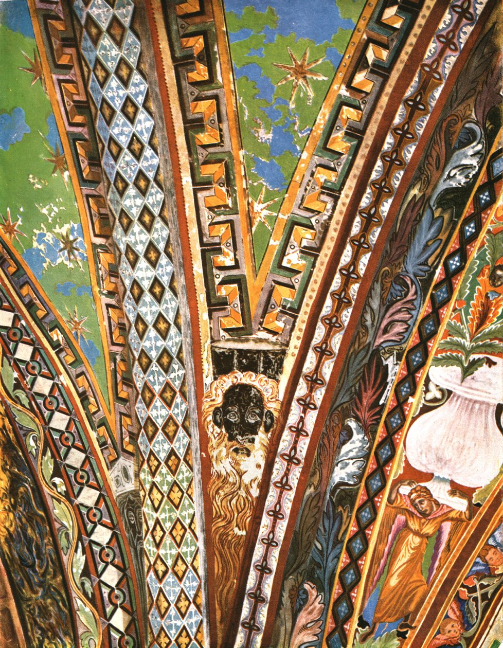 Dekoracja w Bazylice św. Franciszka, Asyż, Włochy, 1928. autorstwa Unbekannt