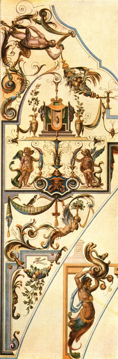 Dekoracja w Pałacu Nymphenburg, Monachium, Niemcy, 1928. autorstwa Unbekannt