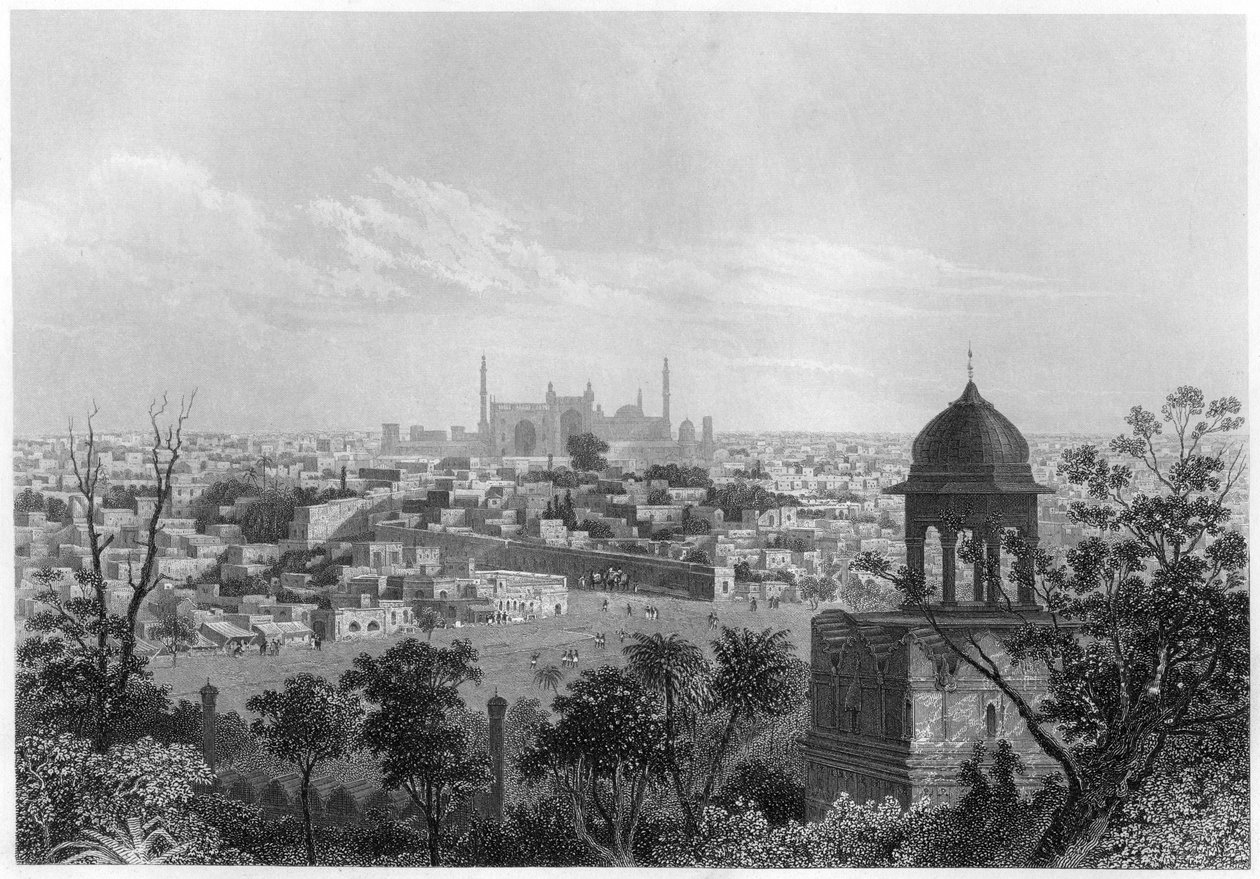 Delhi, Indie, ok. 1860 r. autorstwa Unbekannt