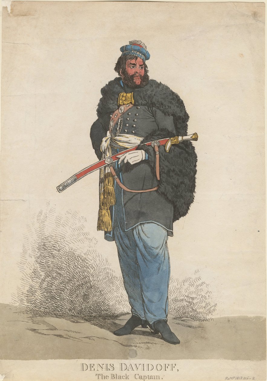 Denis Davydov 1784-1839, 1813 autorstwa Unbekannt