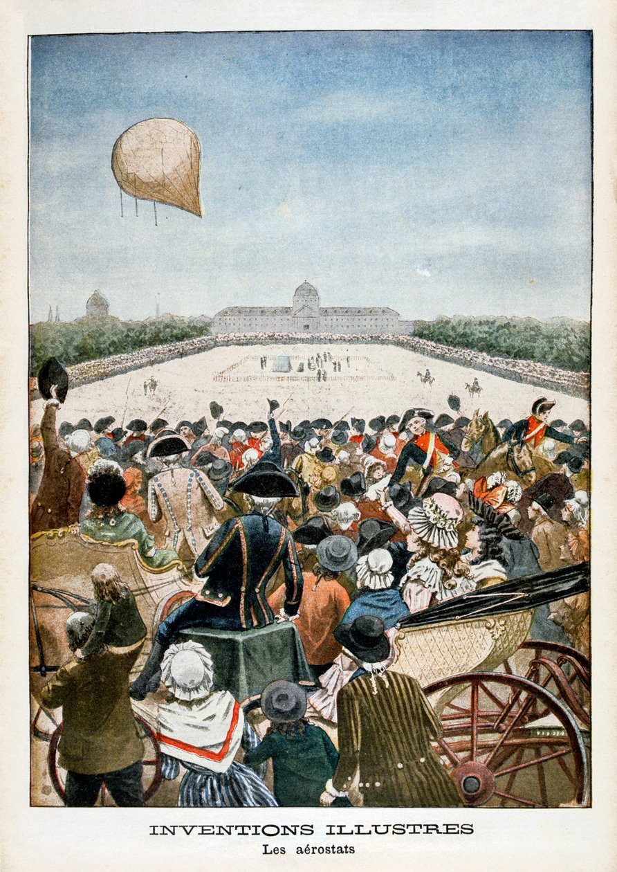 Wylot balonu z Paryża 27 czerwca 1783, 1901 autorstwa Unbekannt