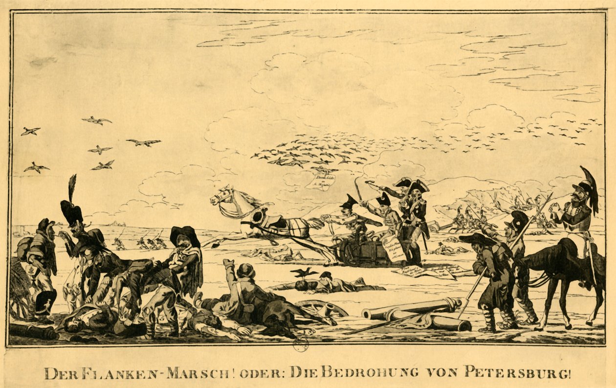 Marsz flankowy! Albo: Groźba Petersburga!, 1813, 1921. autorstwa Unbekannt