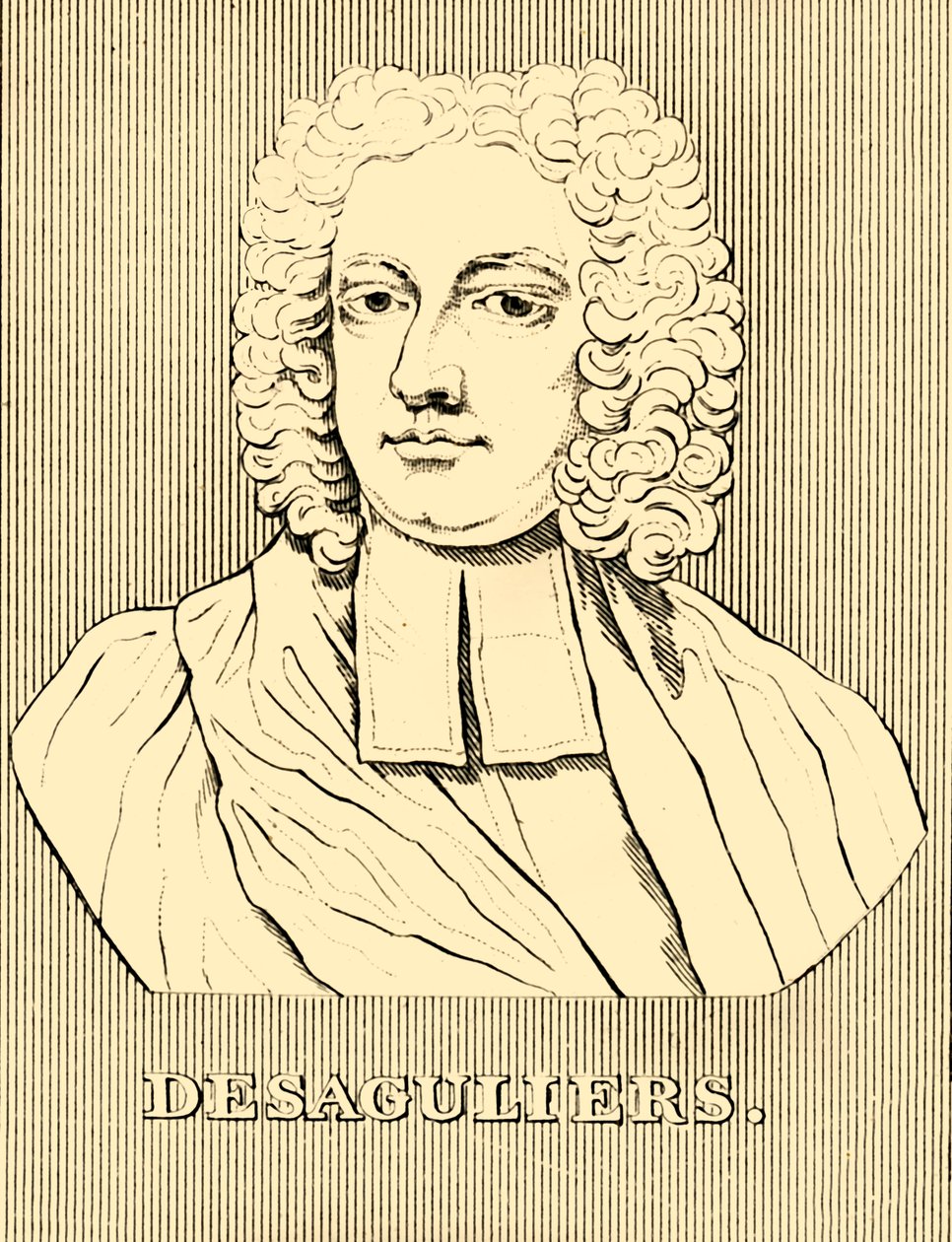 Desaguliers, 1683-1744, 1830. autorstwa Unbekannt