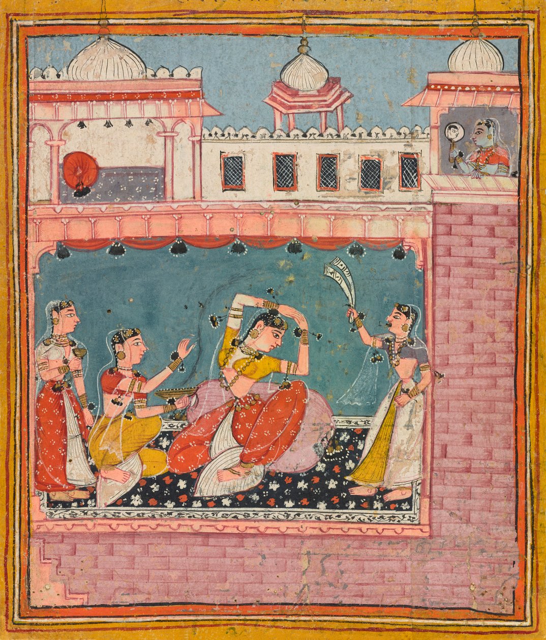 Desavarati Ragini, ca. 1630. autorstwa Unbekannt
