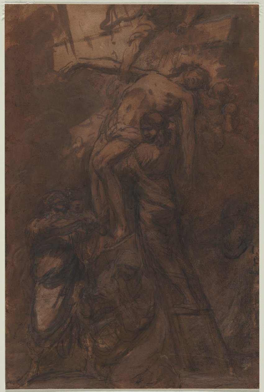 Zejście z Krzyża, 1600s. autorstwa Unbekannt