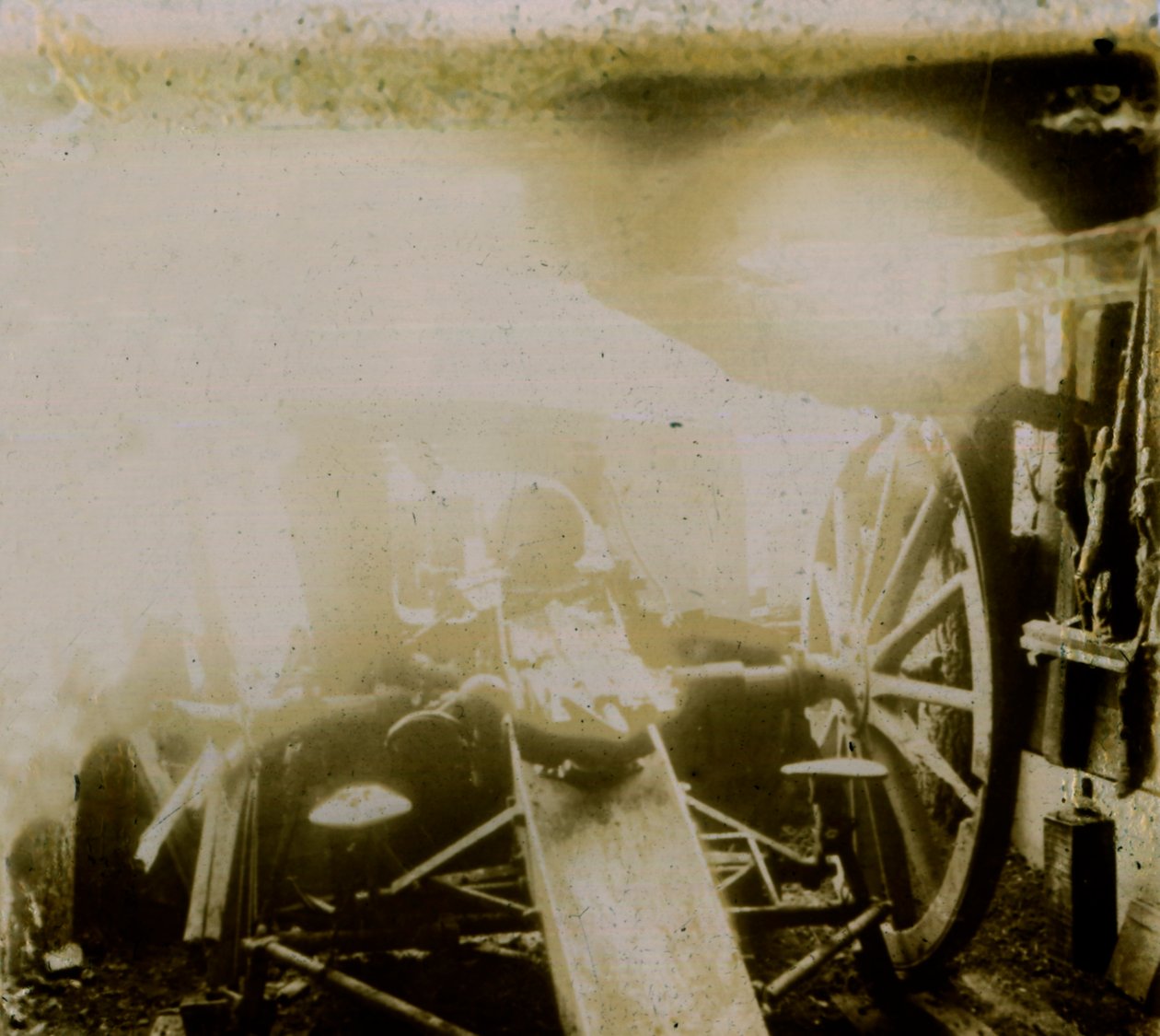 Zniszczone 75, automatyczne działo przeciwlotnicze, c1914-c1918 autorstwa Unbekannt