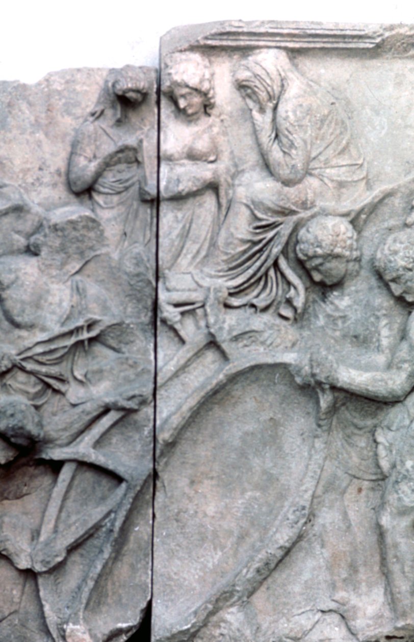 Fragment Wielkiego Fryzu Ołtarza Pergamońskiego, 180-159 pne autorstwa Unbekannt