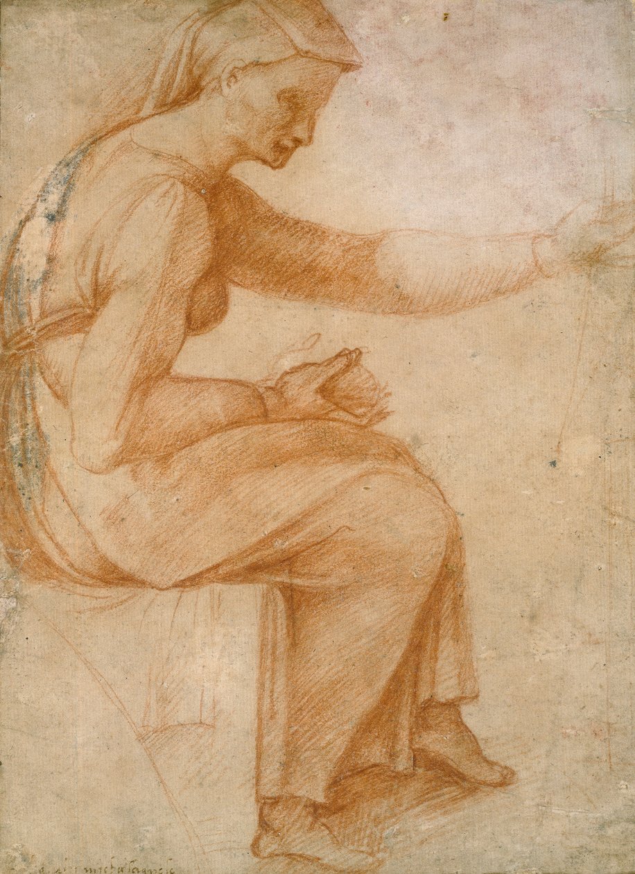 Fragment sufitu Sykstyńskiego, 1508-1512 autorstwa Unbekannt