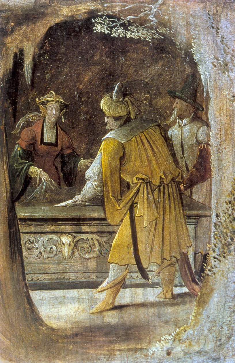 Fragment ołtarza św. Antoniego, XVI w. autorstwa Unbekannt