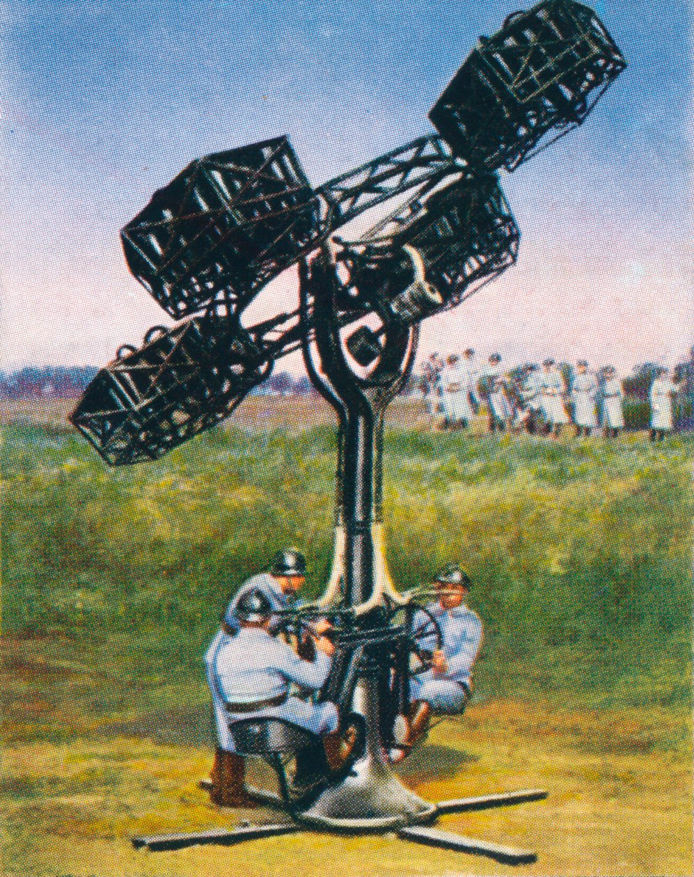 Wykrywanie niewidocznych wrogów, 1938 autorstwa Unbekannt