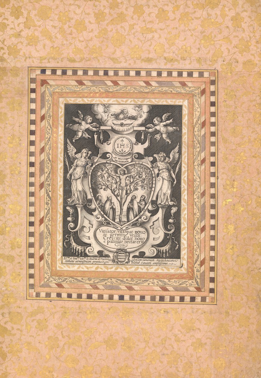 Scena dewocyjna, Folio z Albumu Belliniego, ca. 1600. autorstwa Unbekannt