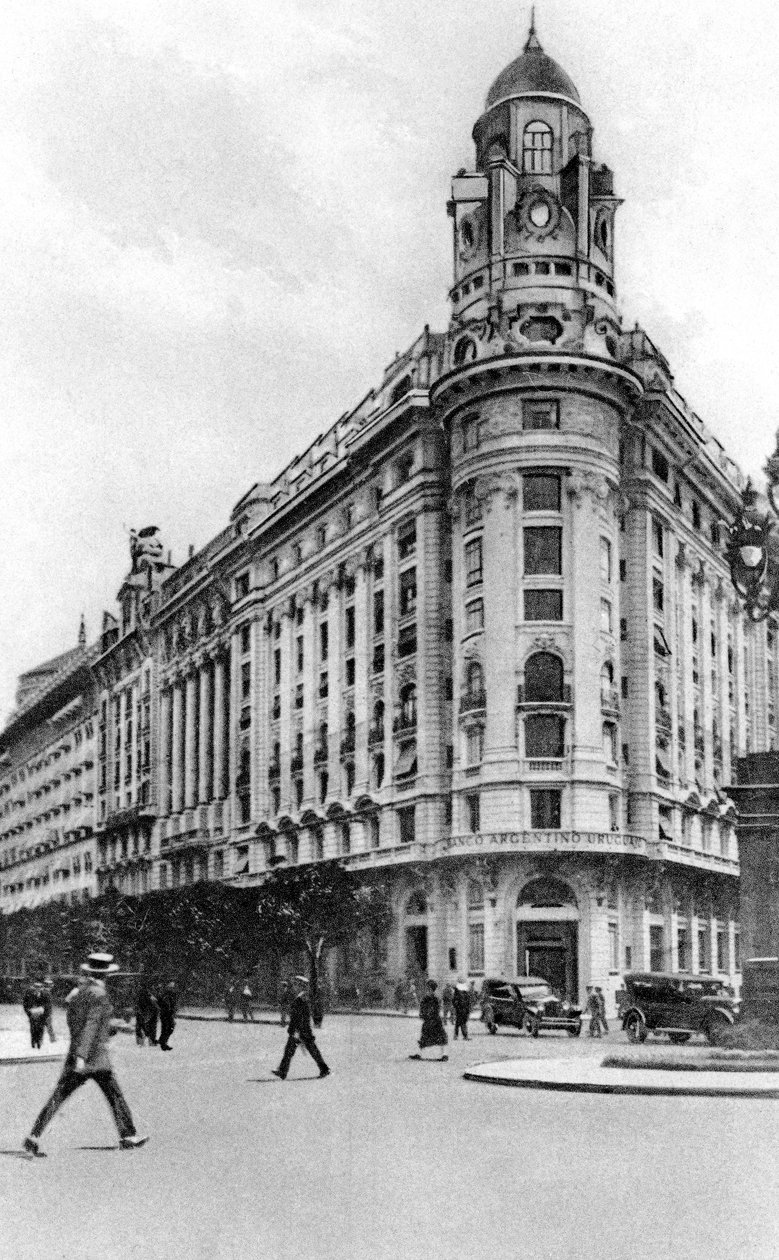 North Diagonal, Avenida Roque Saenz Pena, Buenos Aires, Argentyna, ok. 1920 autorstwa Unbekannt