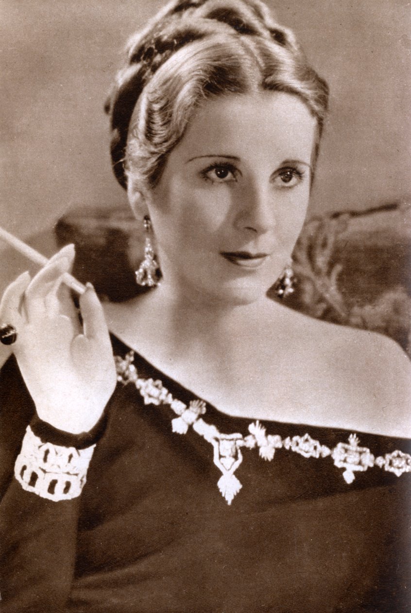 Diana Wynyard, brytyjska aktorka, 1933 autorstwa Unbekannt
