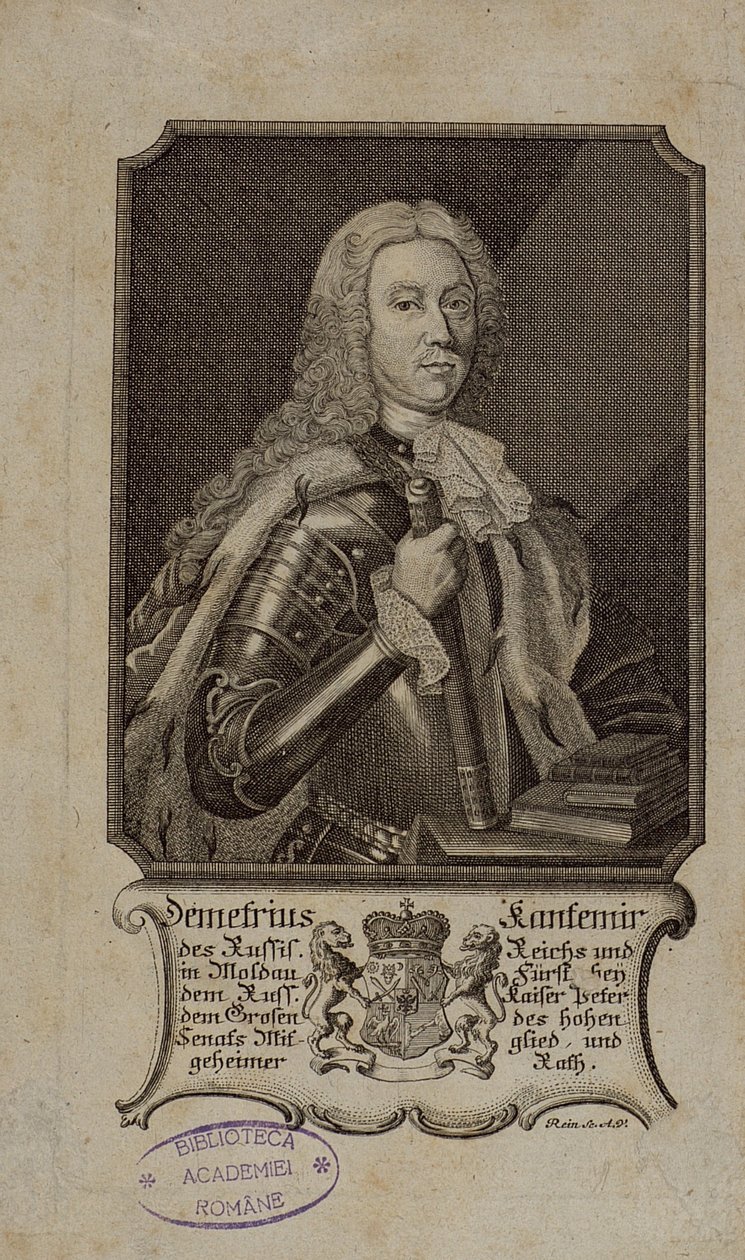 Dimitrie Cantemir 1673-1723, 1771 autorstwa Unbekannt