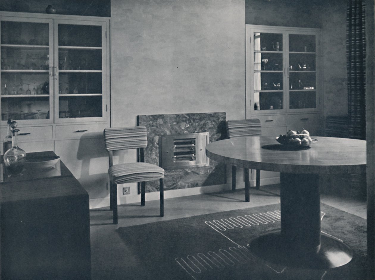 Jadalnia w domu w Highgate Village, Londyn, 1936 autorstwa Unbekannt