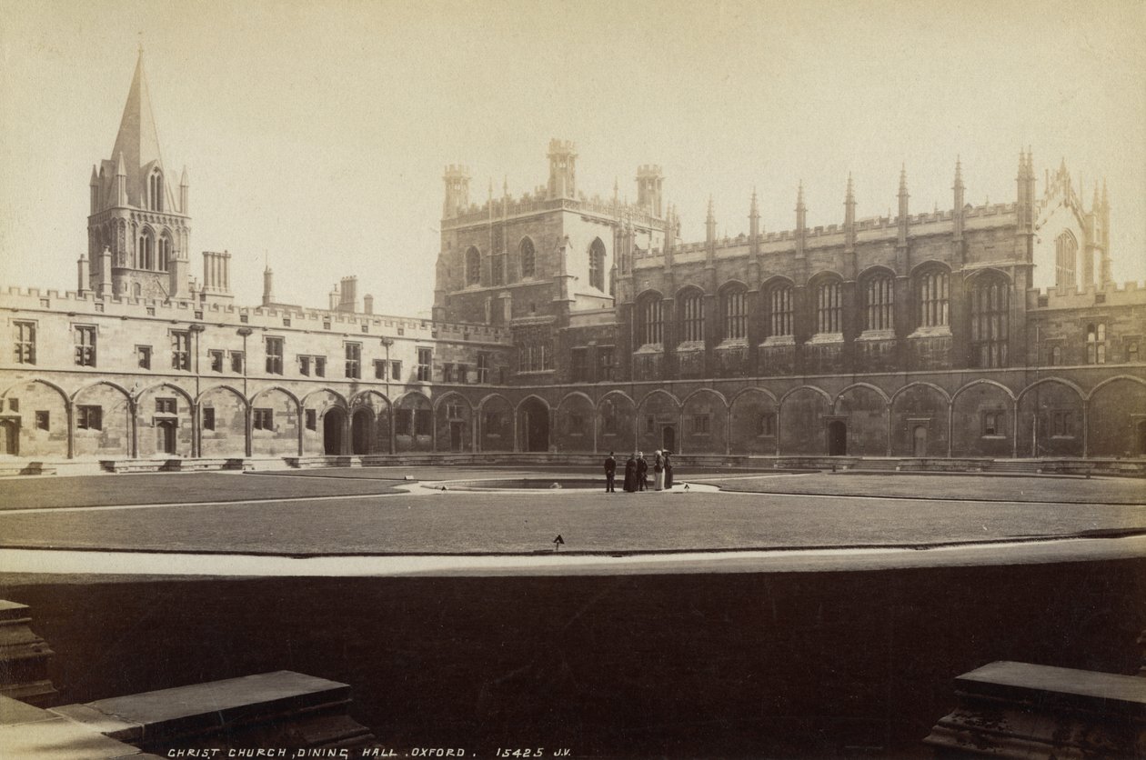 Jadalnia, Christ Church College, Oxford, Oxfordshire, koniec XIX lub początek XX wieku autorstwa Unbekannt