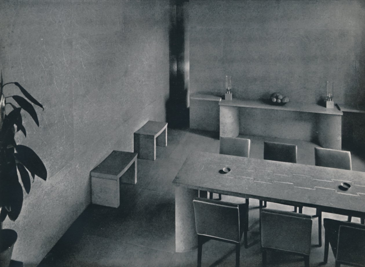 Jadalnia architekta Olivera Hilla, F.R.I.B.A., 1942 r. autorstwa Unbekannt