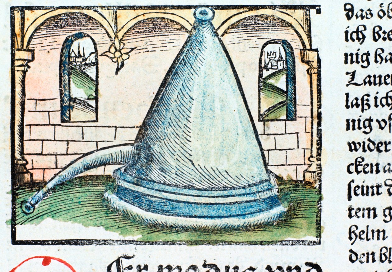 Destylacja, 1500 autorstwa Unbekannt