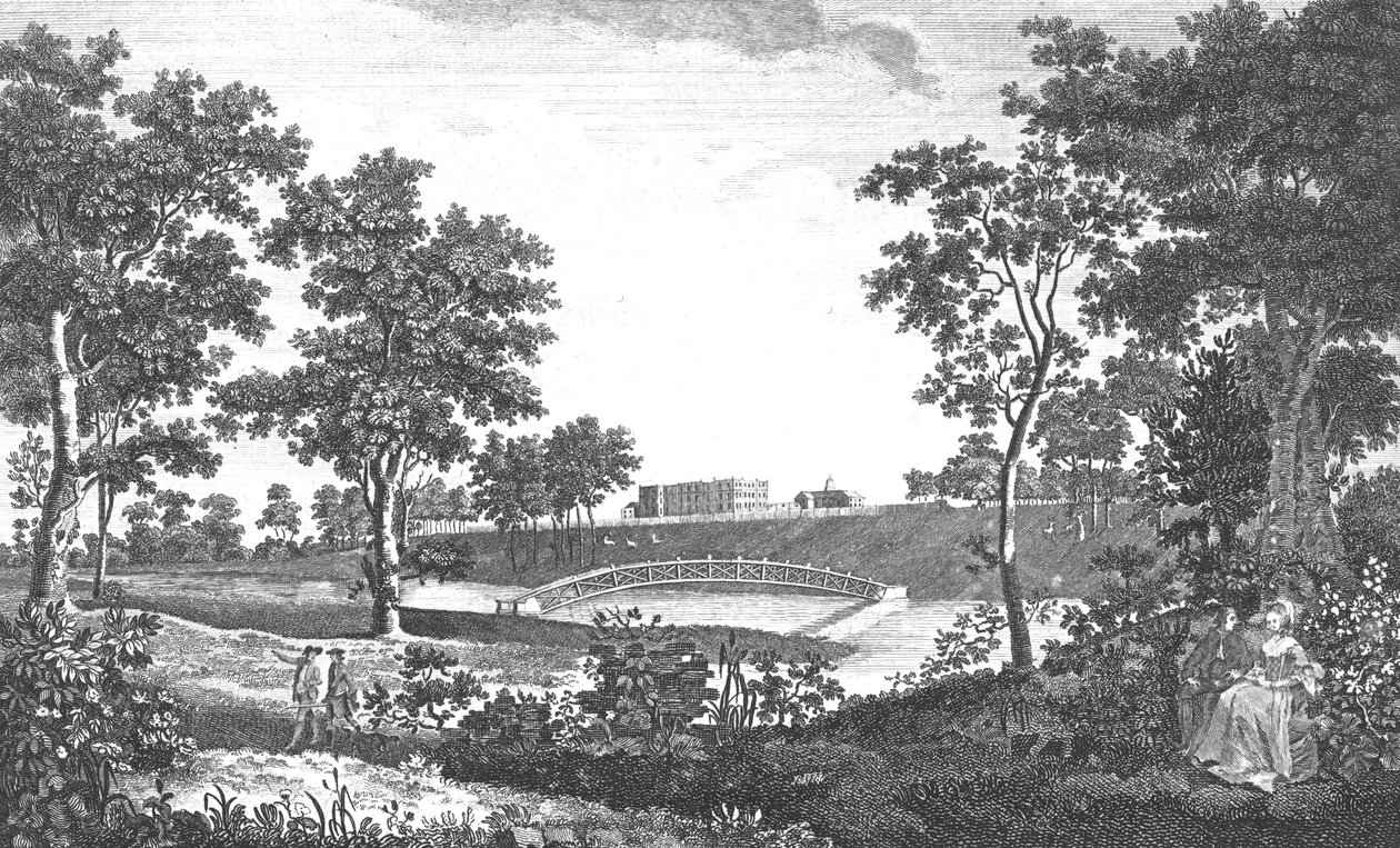 Ditchley, Oxfordshire, c1779 autorstwa Unbekannt