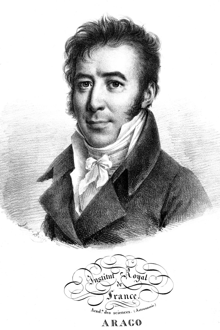 Dominique Francois Jean Arago 1786-1853, francuski astronom, fizyk i polityk autorstwa Unbekannt