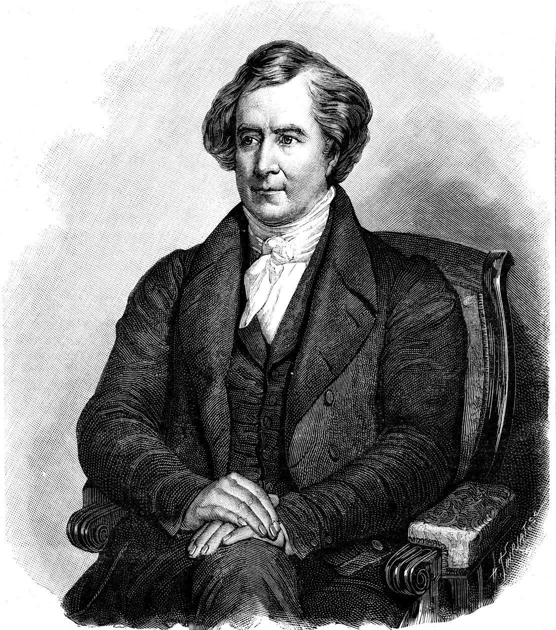 Dominique Francois Jean Arago 1786-1853, francuski astronom, fizyk i polityk autorstwa Unbekannt