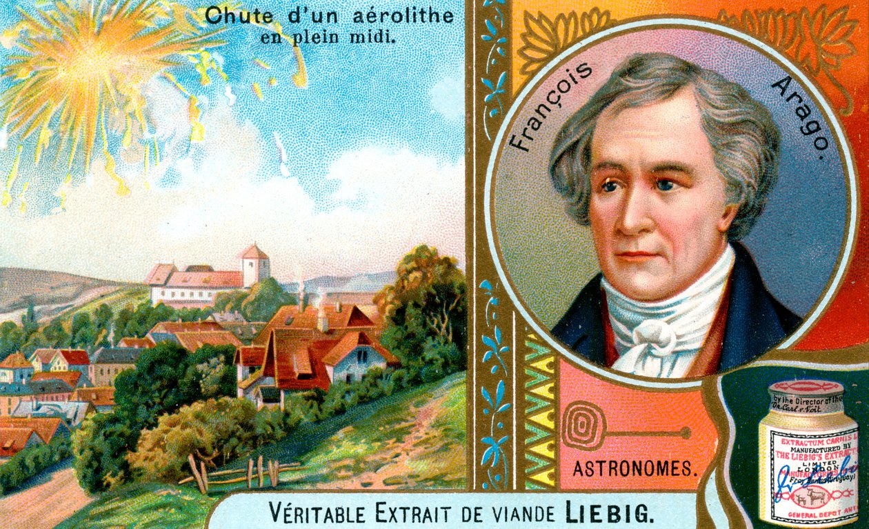 Dominique Francois Jean Arago, francuski astronom, fizyk i polityk, ok. 1900 autorstwa Unbekannt