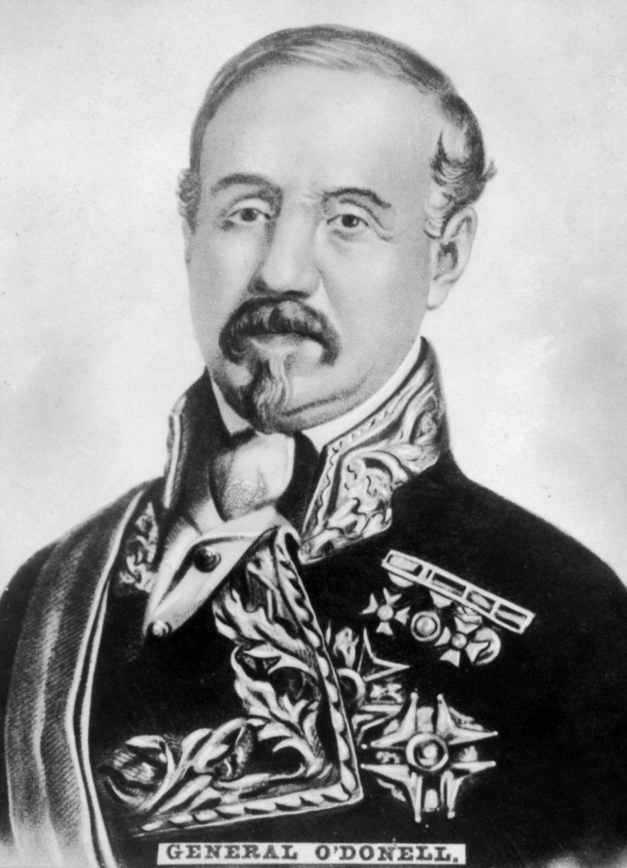 Don Leopoldo ODonnell y Jorris 1809-1867, hiszpański generał i mąż stanu, c1910 autorstwa Unbekannt