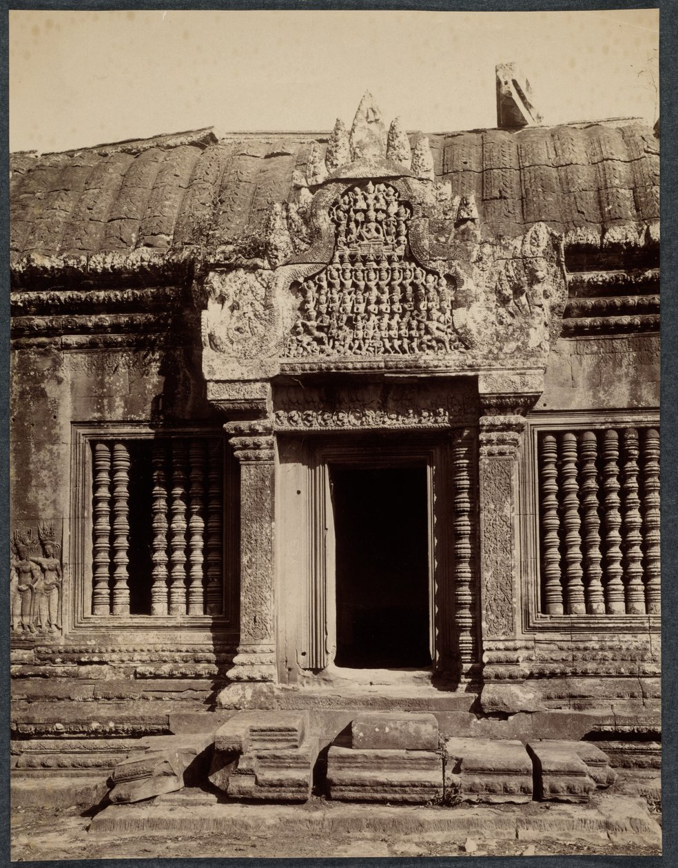 Wejście przez wewnętrzną obudowę, Angkor Wat, Kambodża, ok. 1930 r. 1880. autorstwa Unbekannt