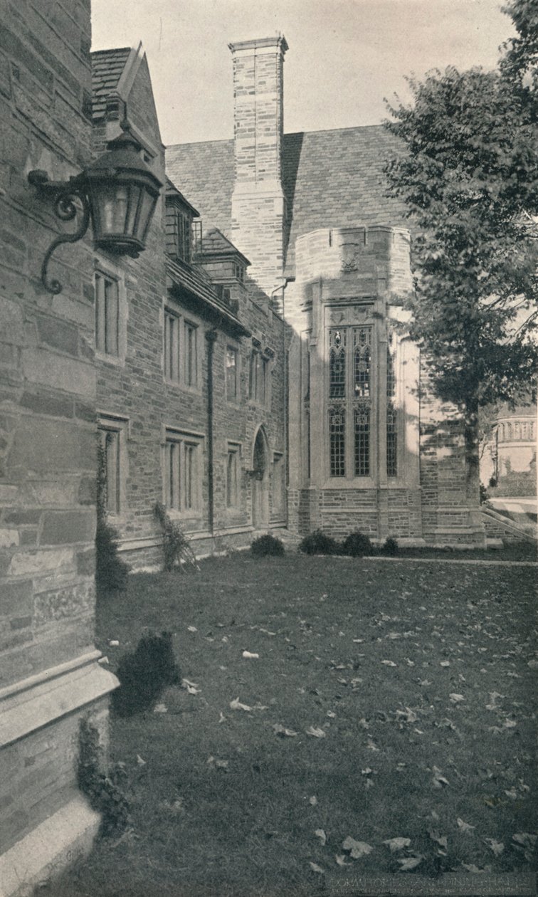 Akademiki i Jadalnia. Uniwersytet Princeton, New Jersey, ok. 1922 r. autorstwa Unbekannt
