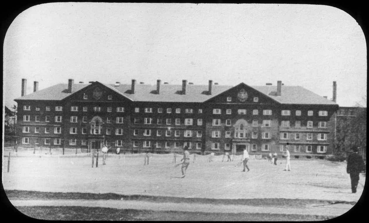 Dormitory Building, Harvard University, Massachusetts, USA, koniec XIX lub początek XX wieku autorstwa Unbekannt
