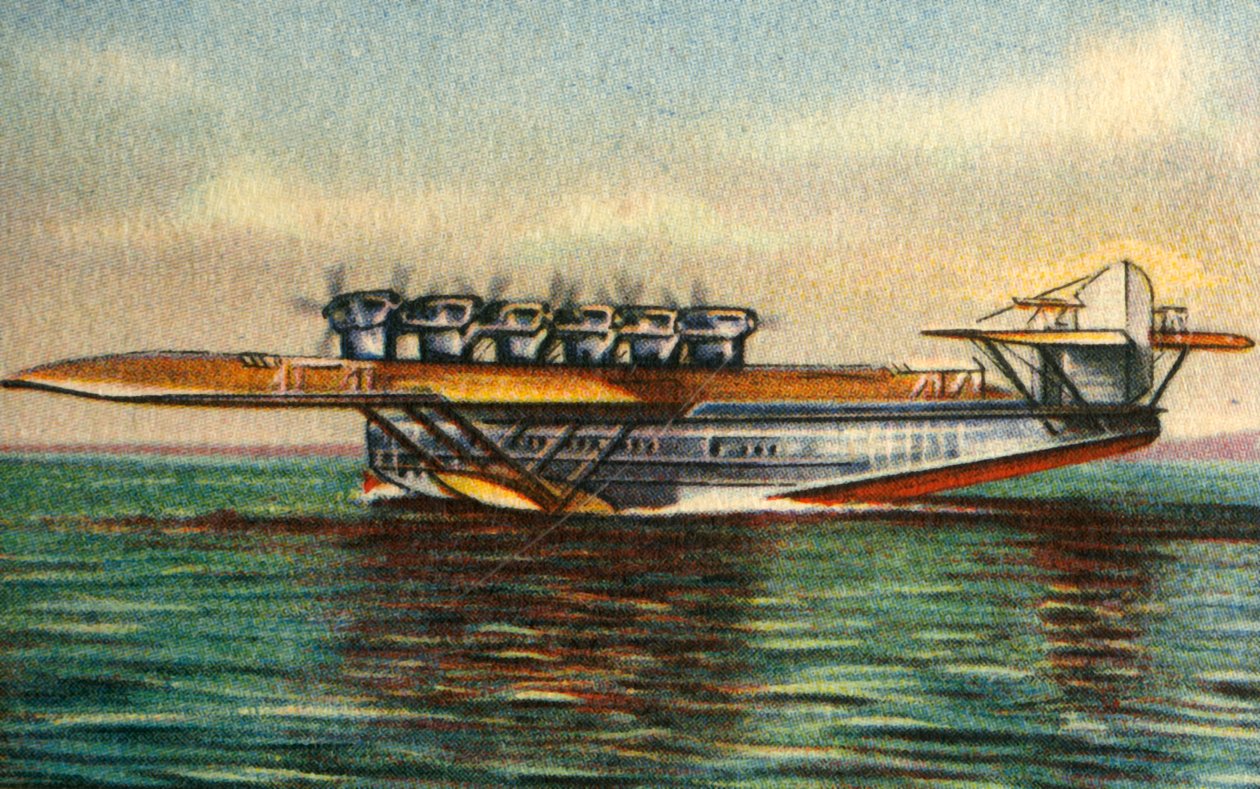 Latająca łódź Dornier Do X II, lata 20., 1932. autorstwa Unbekannt