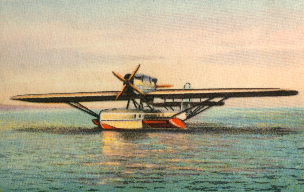 Latająca łódź Dornier Wal, lata 20., 1932. autorstwa Unbekannt