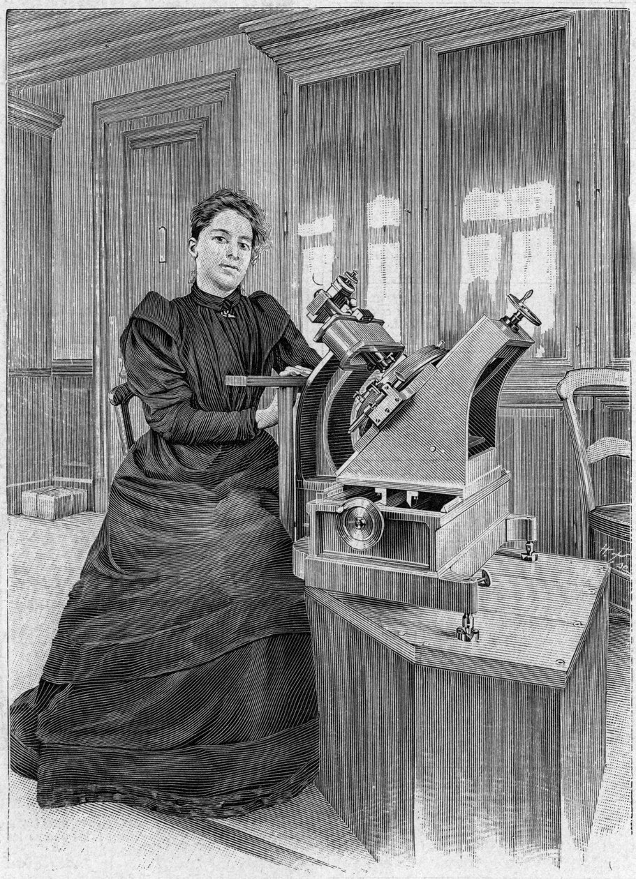 Dorothea Klumpke Roberts, amerykański matematyk i astronom, 1903 autorstwa Unbekannt