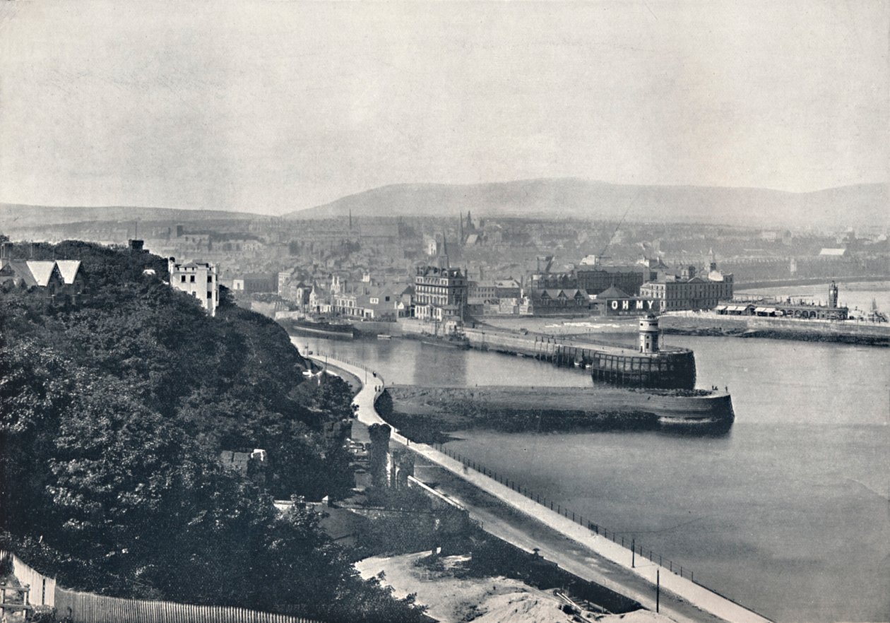Douglas - Od Douglas Head, 1895 autorstwa Unbekannt