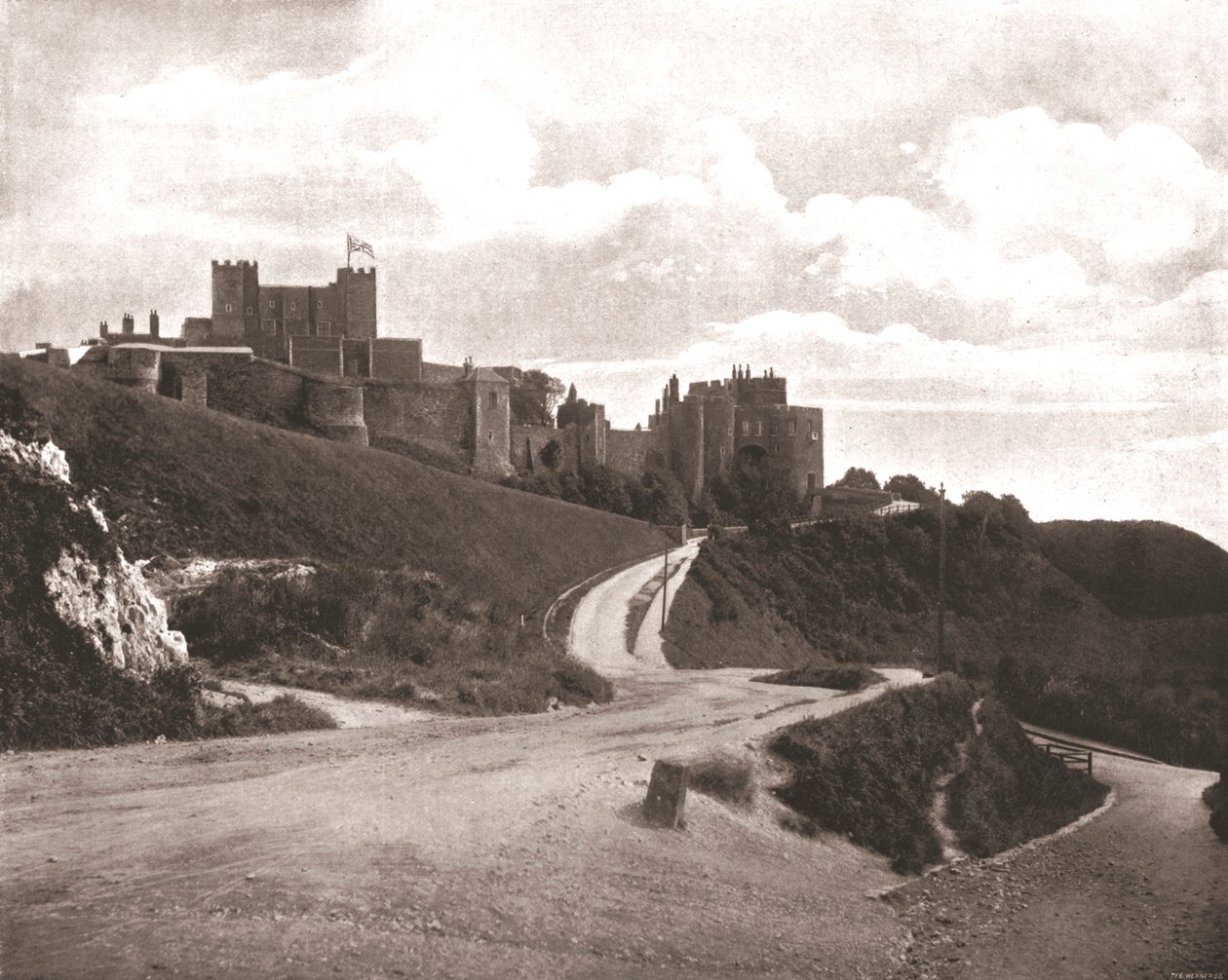 Zamek Dover, Kent, 1894. autorstwa Unbekannt